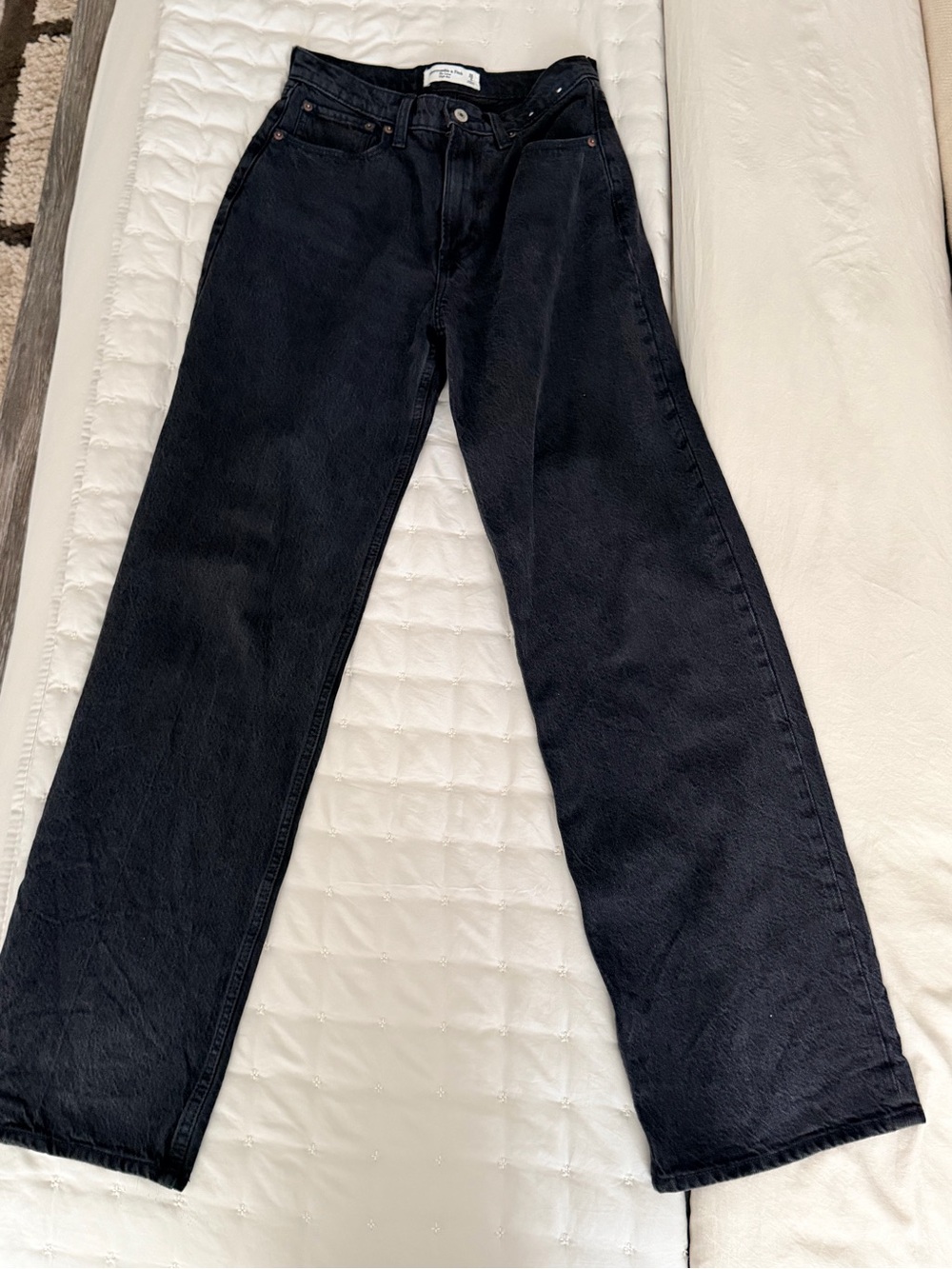 Abercrombie High Rise Jeans in Black